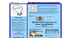 Desktop Screenshot of ets4training.com